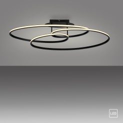 15321-18 LUMACA LAMPA SUFITOWA CZARNY