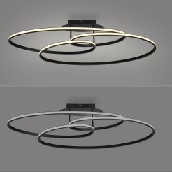 15321-18 LUMACA LAMPA SUFITOWA CZARNY
