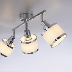 15373-17 ACCOR LAMPA SUFITOWA CHROM