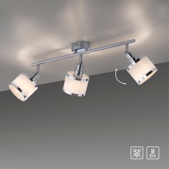 15373-17 ACCOR LAMPA SUFITOWA CHROM