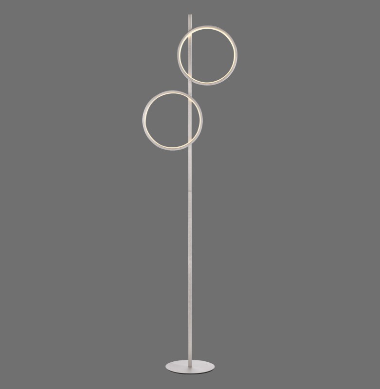 15396-21 MINI RITUS LAMPA PODŁOGOWA SREBRNY