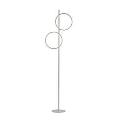 15396-21 MINI RITUS LAMPA PODŁOGOWA SREBRNY