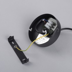 15420-18 ZEA LAMPA WISZĄCA CZARNY