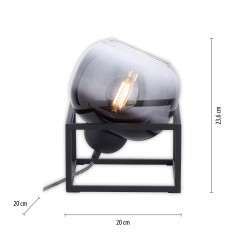 15423-18 ZEA LAMPA STOŁOWA CZARNY