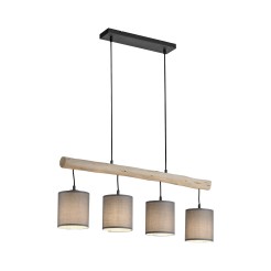 15783-29 GREEN TRIBU LAMPA WISZĄCA DREWNO/BEŻOWY