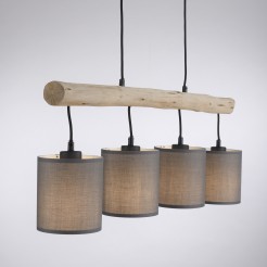15783-29 GREEN TRIBU LAMPA WISZĄCA DREWNO/BEŻOWY