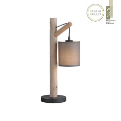 15784-29 GREEN TRIBU LAMPA STOŁOWA DREWNO/BEŻOWY