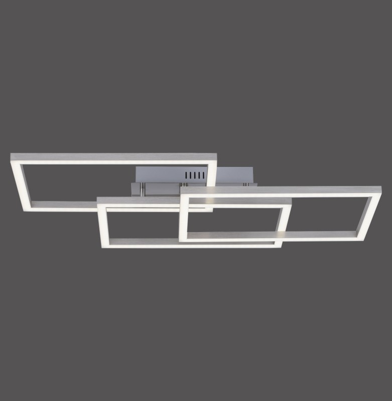 16431-55 LOLASMART-MAXI LAMPA SUFITOWA STALOWY