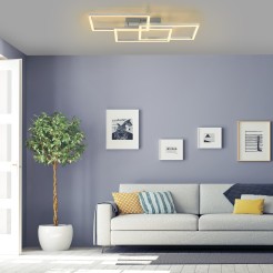 16431-55 LOLASMART-MAXI LAMPA SUFITOWA STALOWY