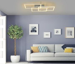 16431-55 LOLASMART-MAXI LAMPA SUFITOWA STALOWY