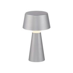 19260-21 ABERA LAMPA STOŁOWA/ZEWNĘTRZNA SREBRNY