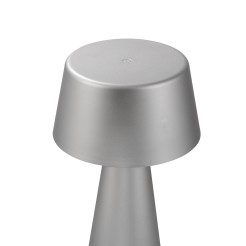 19260-21 ABERA LAMPA STOŁOWA/ZEWNĘTRZNA SREBRNY