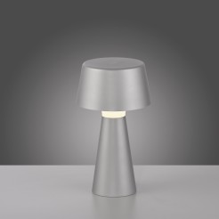 19260-21 ABERA LAMPA STOŁOWA/ZEWNĘTRZNA SREBRNY
