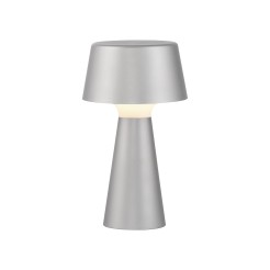 19260-21 ABERA LAMPA STOŁOWA/ZEWNĘTRZNA SREBRNY