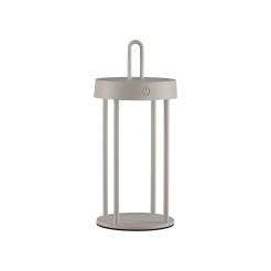 19300-40 ANSELM LAMPA STOŁOWA BEZPRZEWODOWA SZARY