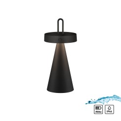 19302-18 ALWA LAMPA STOŁOWA/ZEWNĘTRZNA CZARNY