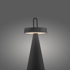 19302-18 ALWA LAMPA STOŁOWA/ZEWNĘTRZNA CZARNY