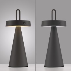 19302-18 ALWA LAMPA STOŁOWA/ZEWNĘTRZNA CZARNY