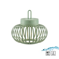 19303-43 AKUBA LAMPA STOŁOWA/ZEWNĘTRZNA BEZPRZEWODOWA ZIELONY
