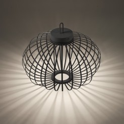 19305-18 AKUBA LAMPA STOŁOWA/ZEWNĘTRZNA BEZPRZEWODOWA CZARNY