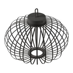 19305-18 AKUBA LAMPA STOŁOWA/ZEWNĘTRZNA BEZPRZEWODOWA CZARNY