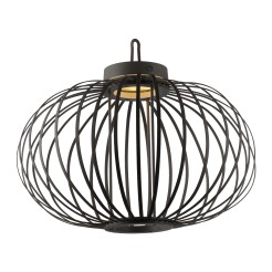 19305-18 AKUBA LAMPA STOŁOWA/ZEWNĘTRZNA BEZPRZEWODOWA CZARNY