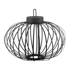 19305-18 AKUBA LAMPA STOŁOWA/ZEWNĘTRZNA BEZPRZEWODOWA CZARNY