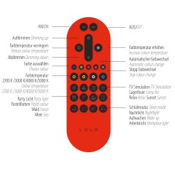 22071-16 LOLASMART-BOLO LAMPA STOŁOWA BIAŁY