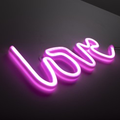 85021-87 NEON-LOVE KINKIET RÓŻOWY