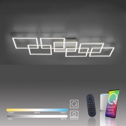 6014-55 Q-INIGO LAMPA SUFITOWA STALOWY