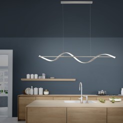 2385-55 Q-SWING LAMPA WISZĄCA SREBRNY