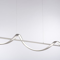 2385-55 Q-SWING LAMPA WISZĄCA SREBRNY