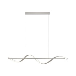 2385-55 Q-SWING LAMPA WISZĄCA SREBRNY