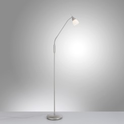 400-55 PINO LAMPA PODŁOGOWA SREBRNY