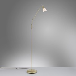 400-60 PINO LAMPA PODŁOGOWA MATOWY MOSIĄDZ
