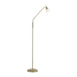 400-60 PINO LAMPA PODŁOGOWA MATOWY MOSIĄDZ