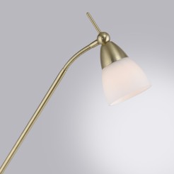 400-60 PINO LAMPA PODŁOGOWA MATOWY MOSIĄDZ
