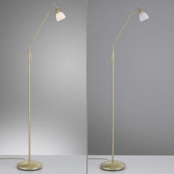 400-60 PINO LAMPA PODŁOGOWA MATOWY MOSIĄDZ