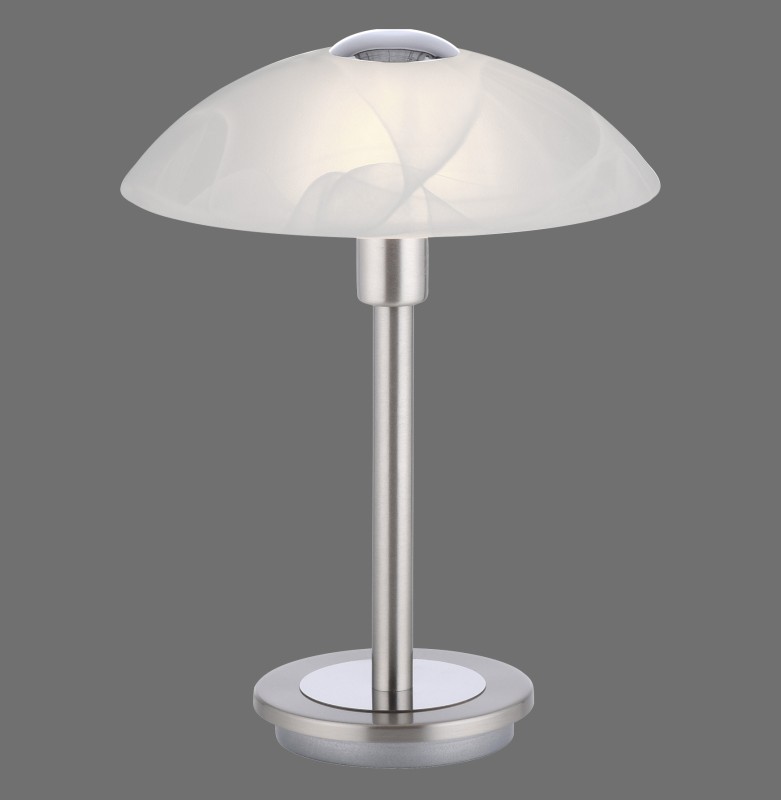 4026-55 ENOVA LAMPA STOŁOWA SREBRNY