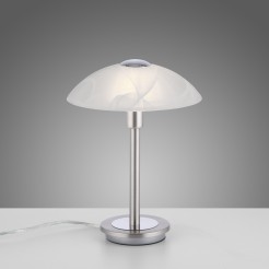 4026-55 ENOVA LAMPA STOŁOWA SREBRNY