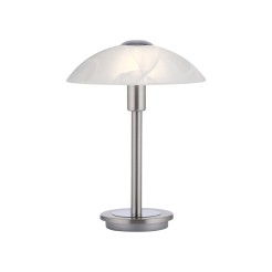 4026-55 ENOVA LAMPA STOŁOWA SREBRNY