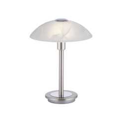 4026-55 ENOVA LAMPA STOŁOWA SREBRNY