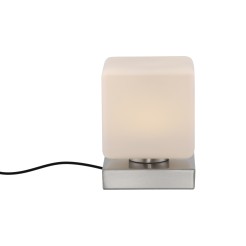 4036-55 DADOA LAMPA STOŁOWA SREBRNY