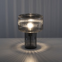 4092-25 FUNGUS LAMPA STOŁOWA SMOKY