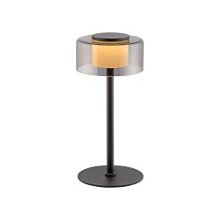 4110-18 RIKA LAMPA STOŁOWA CZARNY/SMOKY