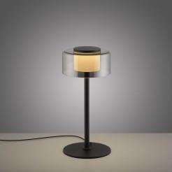 4110-18 RIKA LAMPA STOŁOWA CZARNY/SMOKY