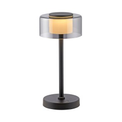 4111-18 RIKA LAMPA STOŁOWA CZARNY/SMOKY