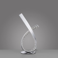 4391-17 BRILLA LAMPA STOŁOWA CHROM