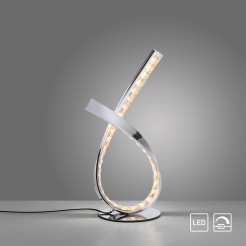 4391-17 BRILLA LAMPA STOŁOWA CHROM