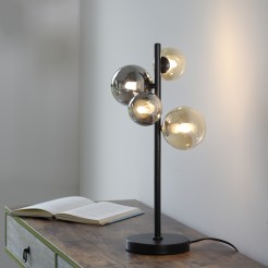 4585-18 POPSICLE LAMPA STOŁOWA SMOKY/BURSZTYN